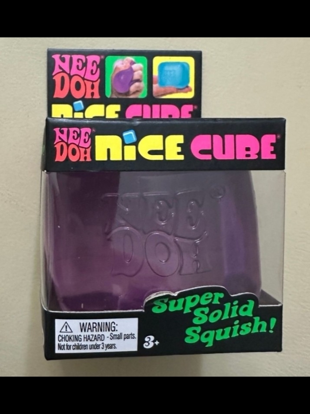 Purple Nice Cube Super Solid Squish Toy